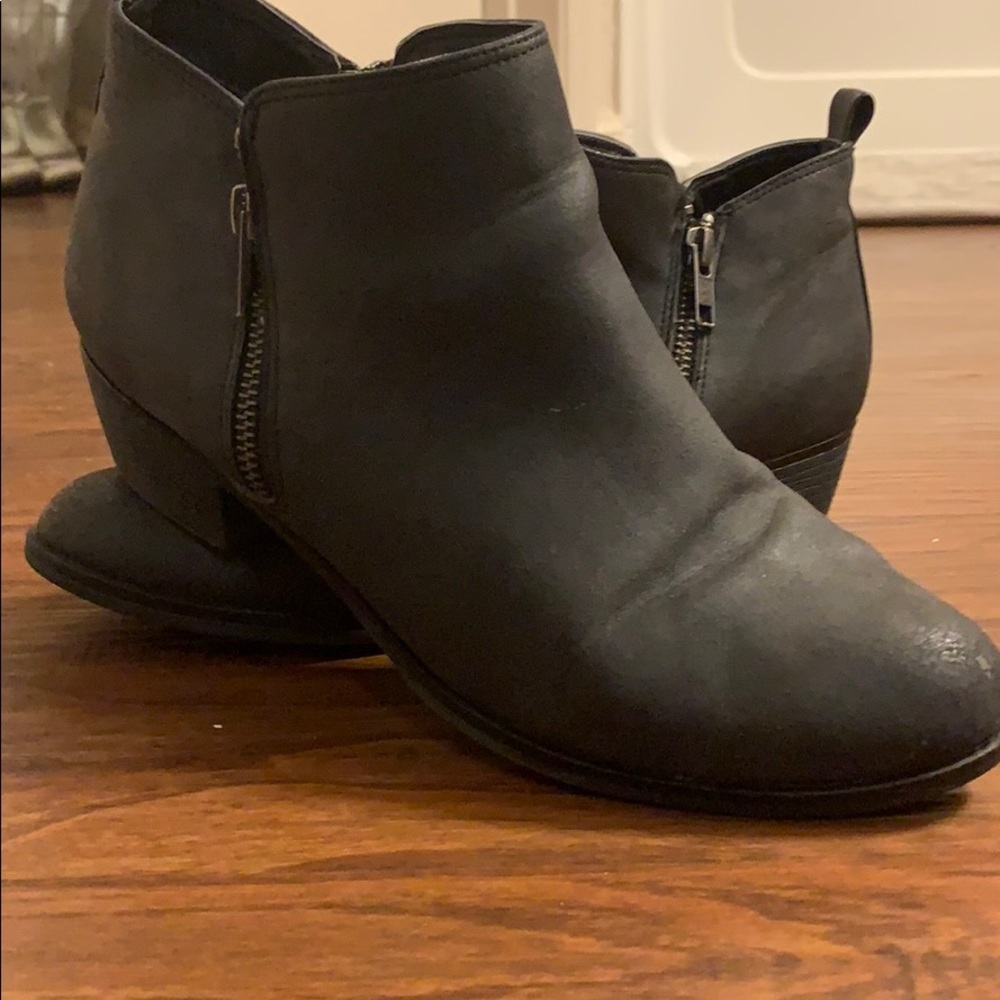 Black ankle boots
